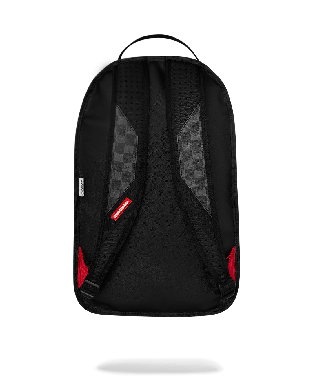 Sprayground- Reverse Mode - Purple Velour To Black Check Backpack