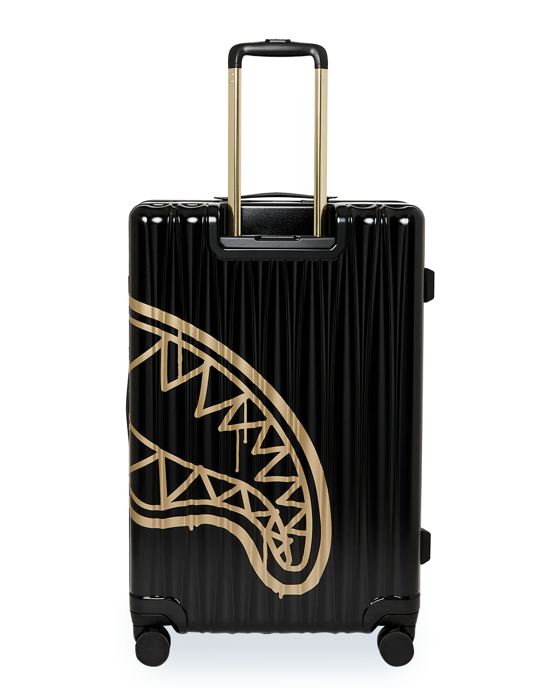 Sprayground - Gold Fang Full-Size Luggage