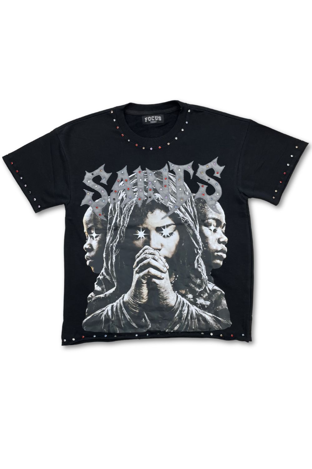 Focus Saints T-Shirts - Black
