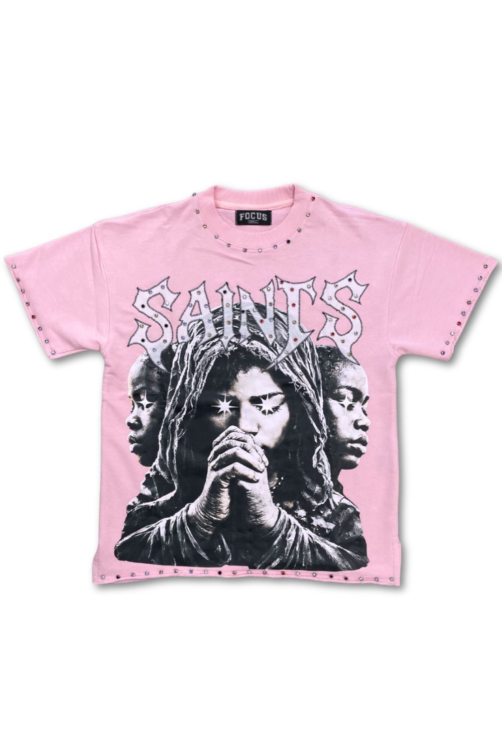 Focus Saints T-Shirts - Pink 
