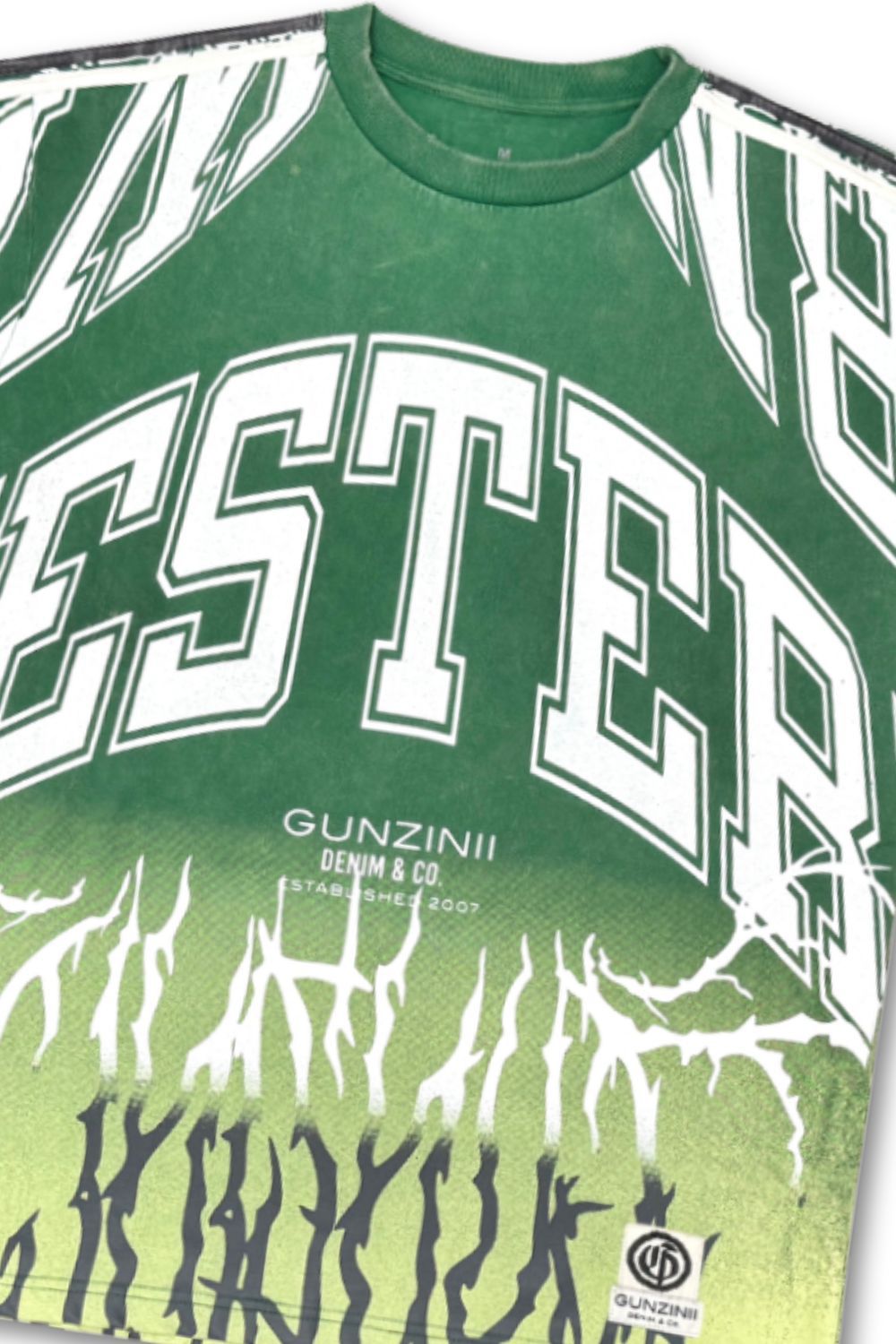 Gunzinii Western T-Shirt - Green
