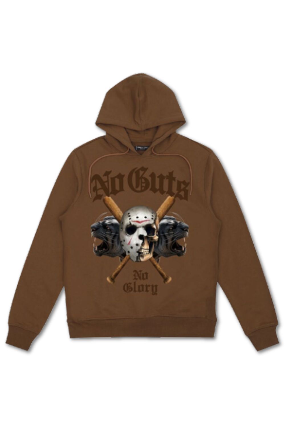 Roku Studio No Guts Jason Hoodie - Brown