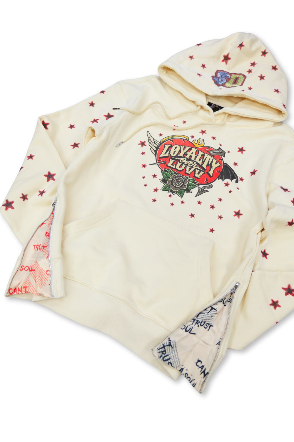 Loyalty Over Luvv Sweatsuit - Cream