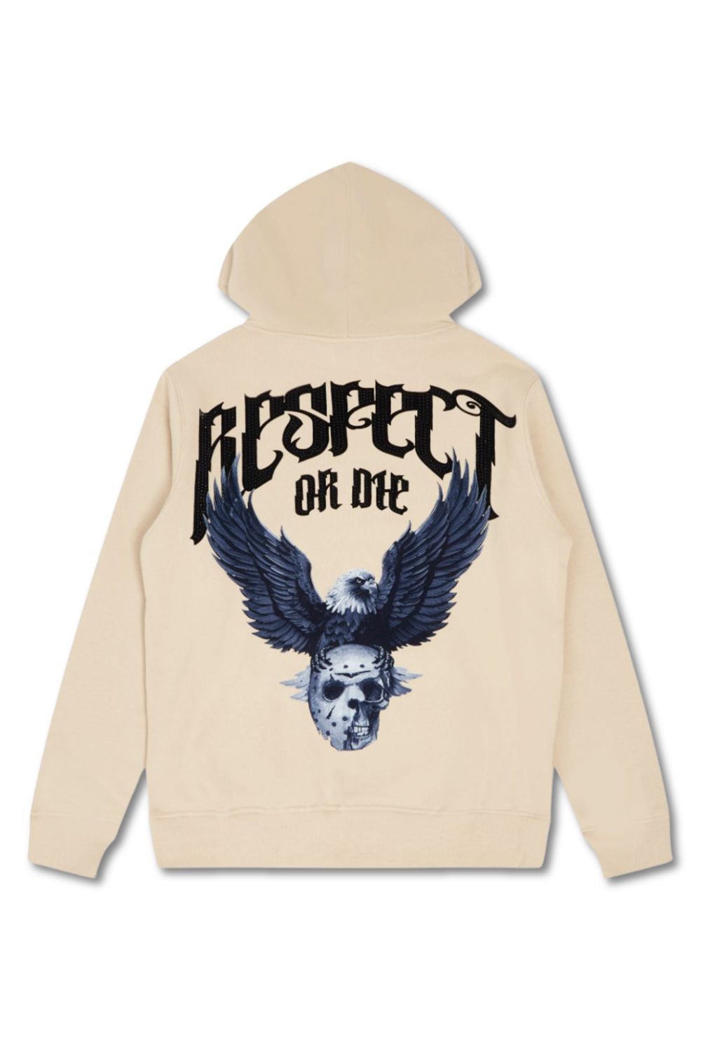 Roku Studio Respect Or Die Hoodie - Khaki