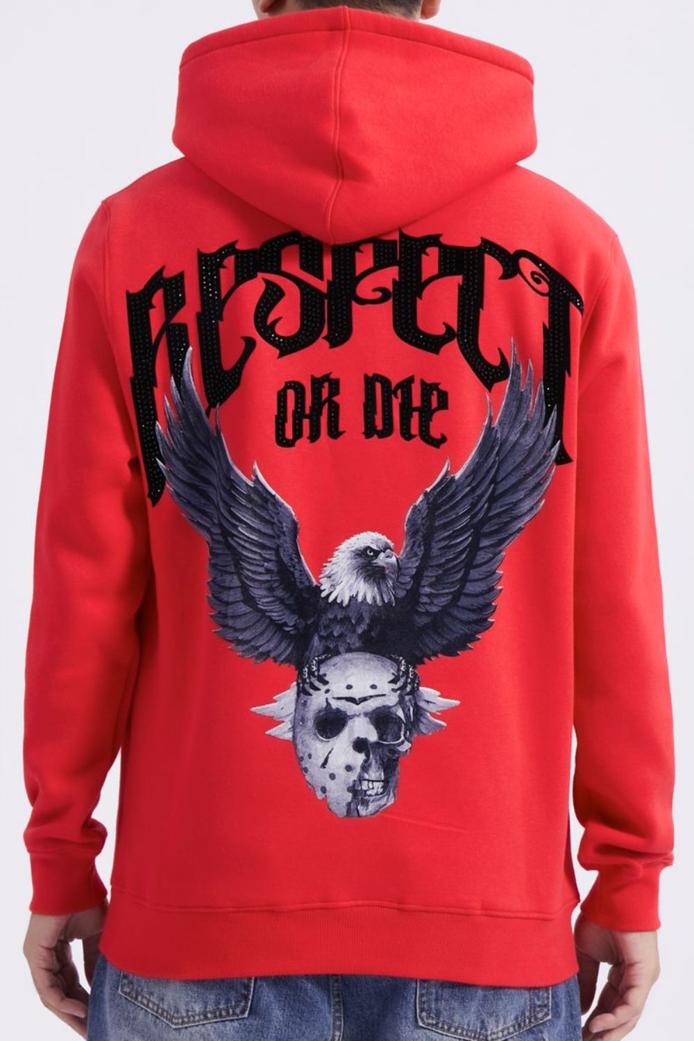 Roku Studio Respect Or Die Hoodie - Red