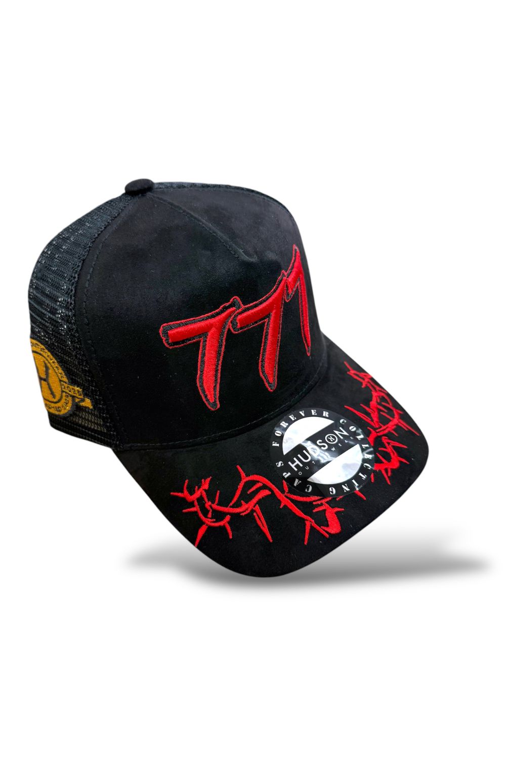 Hudson STR8 Drop Triple 7 Trucker Hat