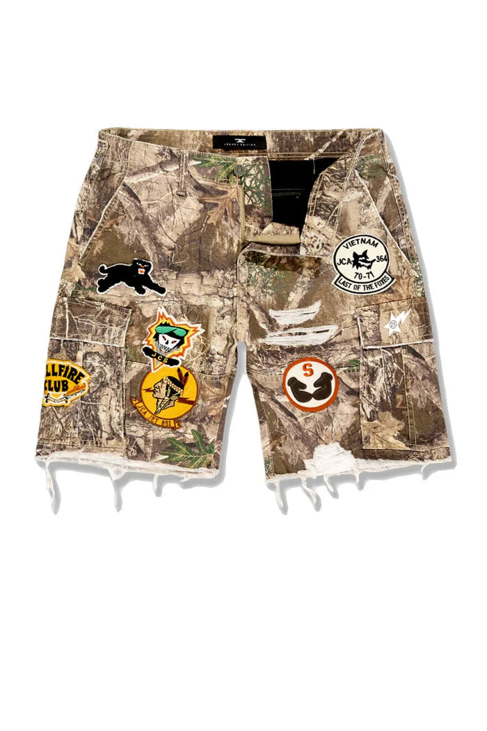Jordan Craig - Retro - War Angel Cargo Shorts -  Hunter Camo