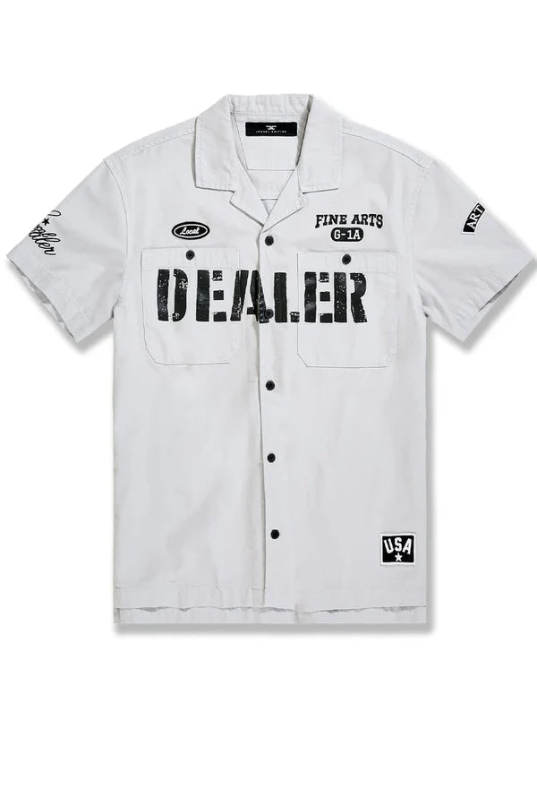 Jordan Craig - The Plug Work Shirt - Cement