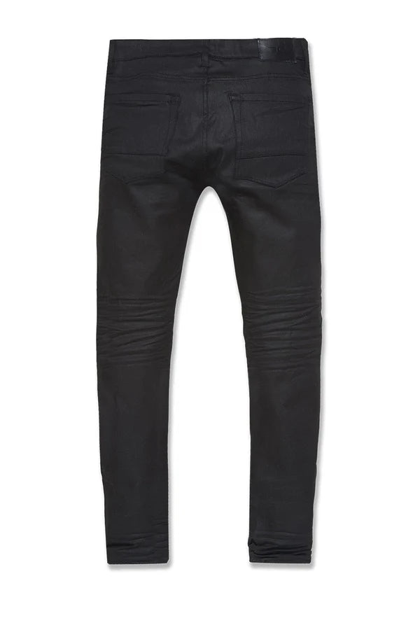 Jordan Craig - Slim Taper Fit - Smooth Criminal Denim - Jet Black - Sean Collection