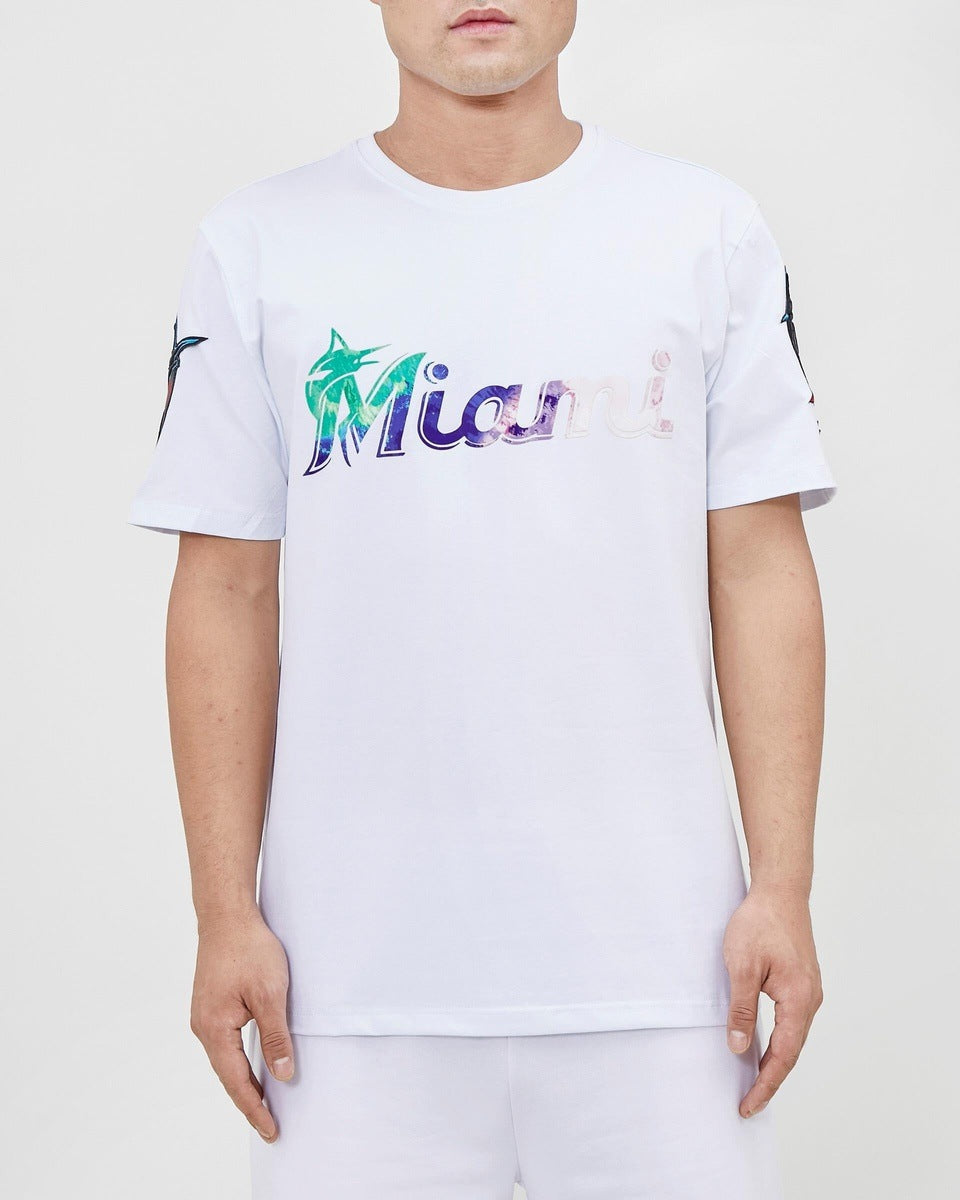 Pro Standard Miami Marlins Dip Dye WM Pro Team Shirt