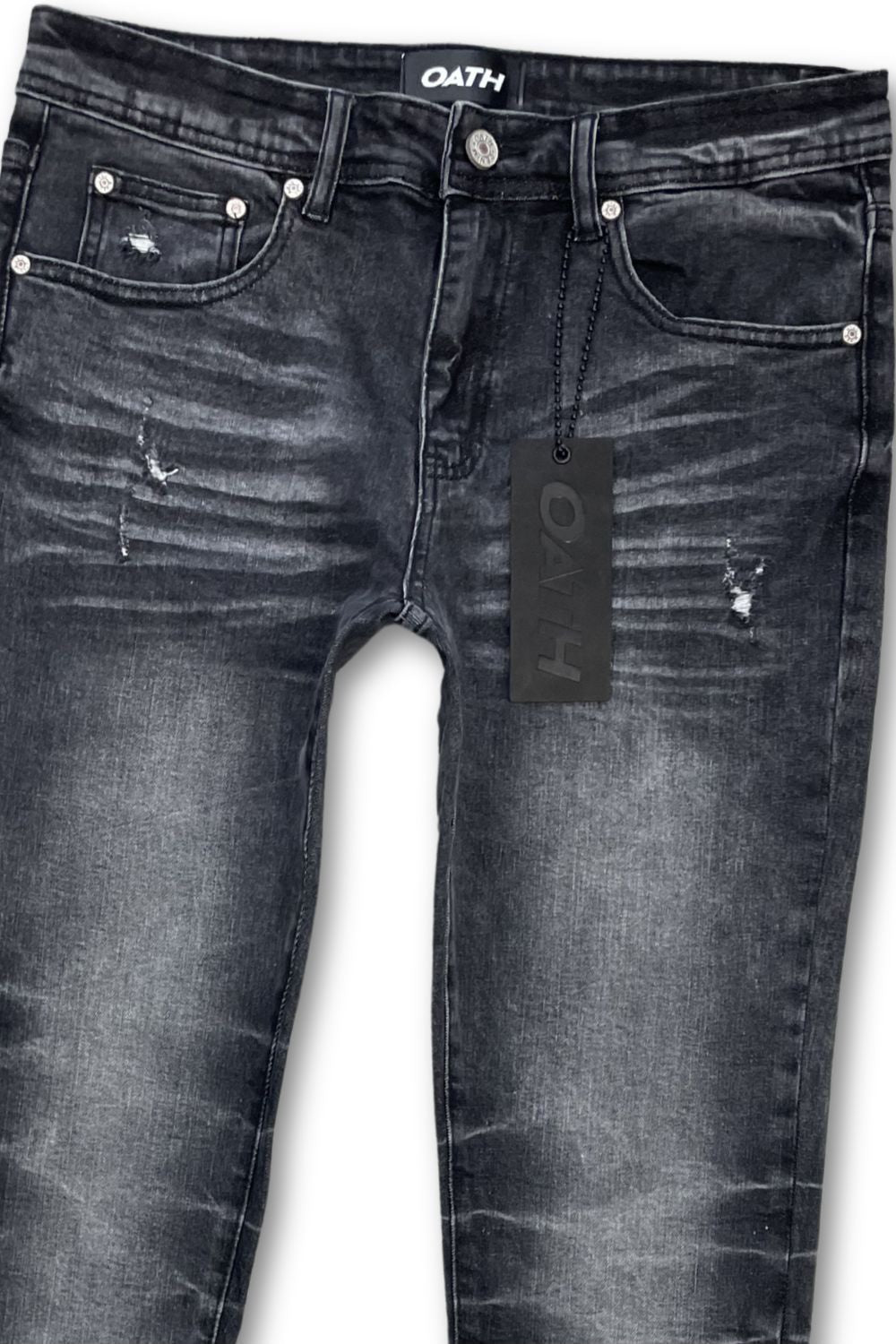 Oath Skinny Fit Jeans - Black Wash