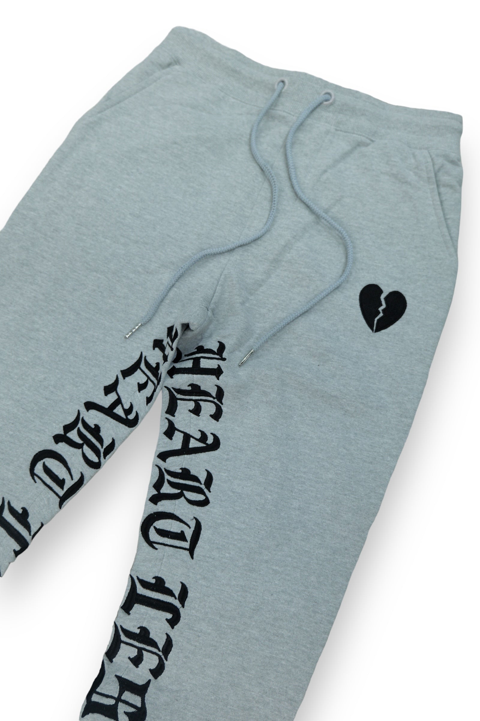 Focus Heartless Stacked Sweatsuit (Heather Grey)