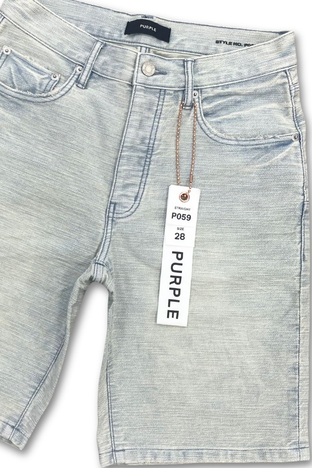 Purple Brand Jean Shorts P059 LT Indigo