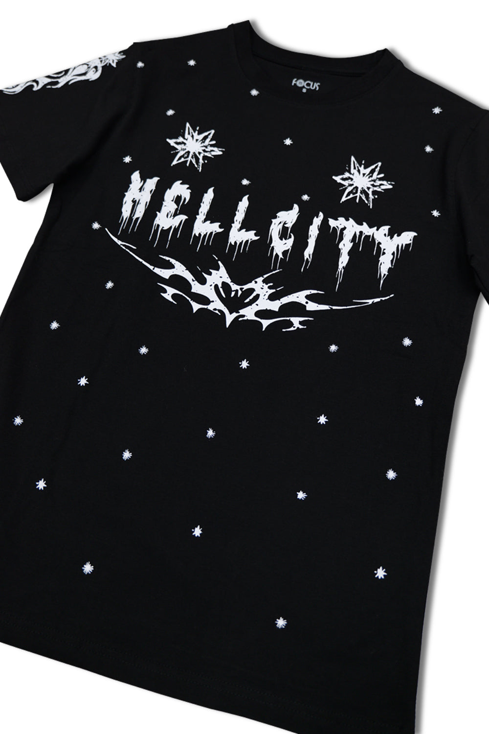 Focus Hell City Black T-Shirt 