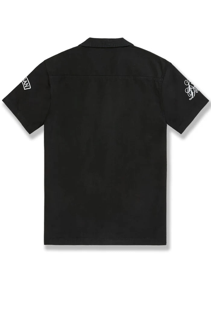 Jordan Craig - The Plug Work Shirt - Black