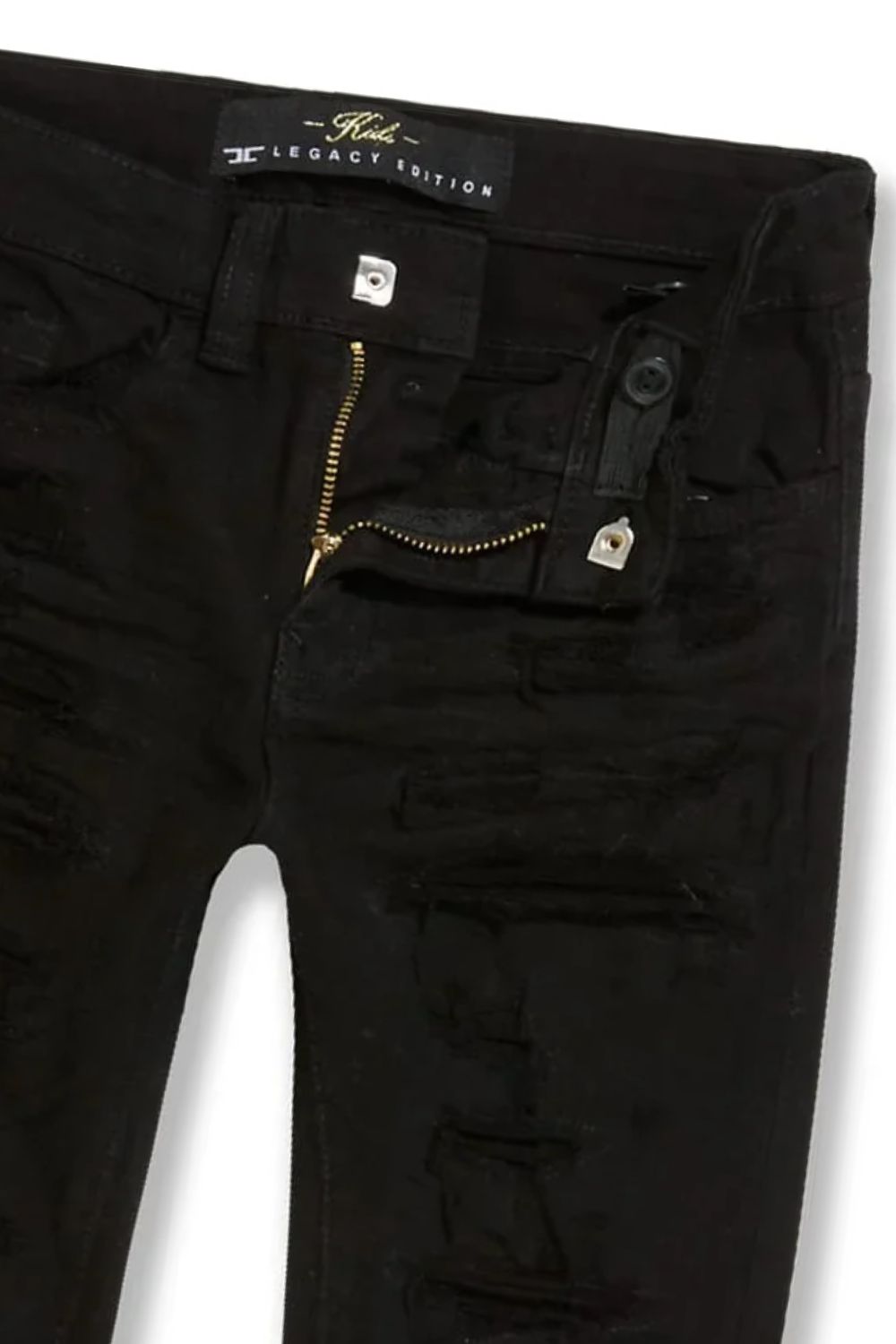 Kids Jordan Craig Tulsa Twill Jean Shorts - Black
