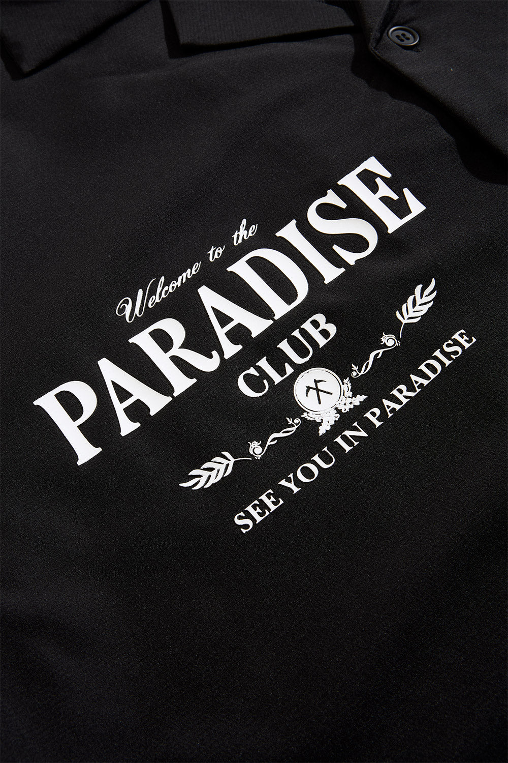 Paradise Club S/S Shirt – Black