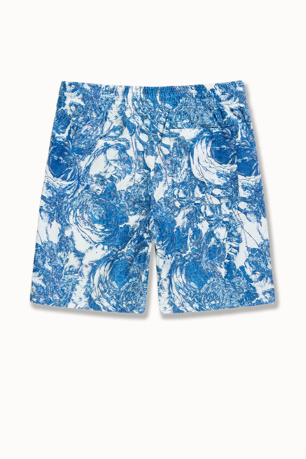 Paradise Palms Shorts – Blue Floral