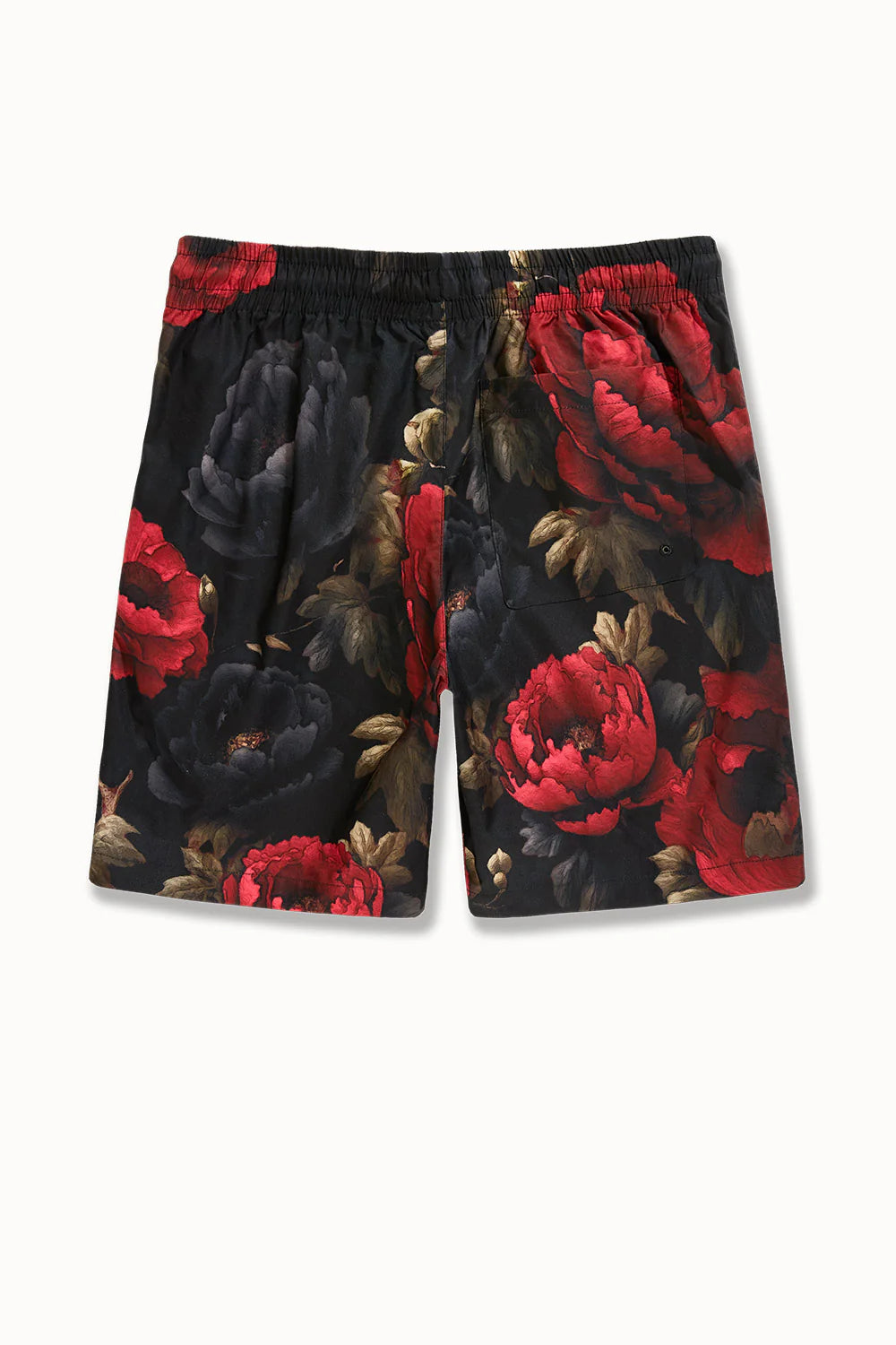 Paradise Palms Shorts – Red Floral