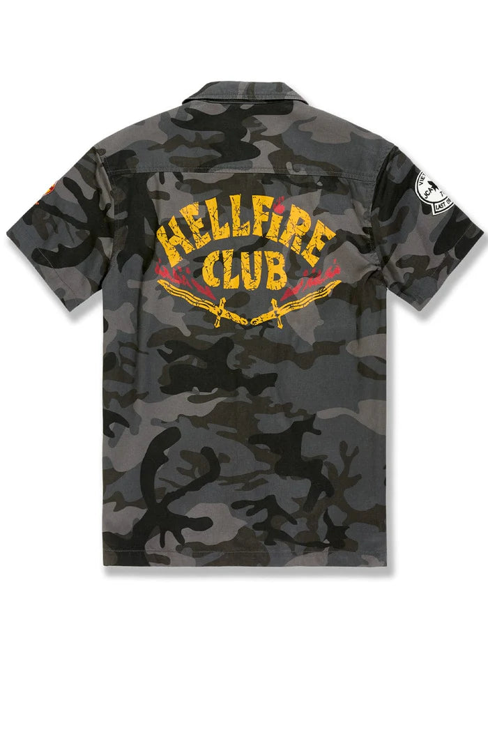 Jordan Craig - War Angel Work Shirt - Black Camo