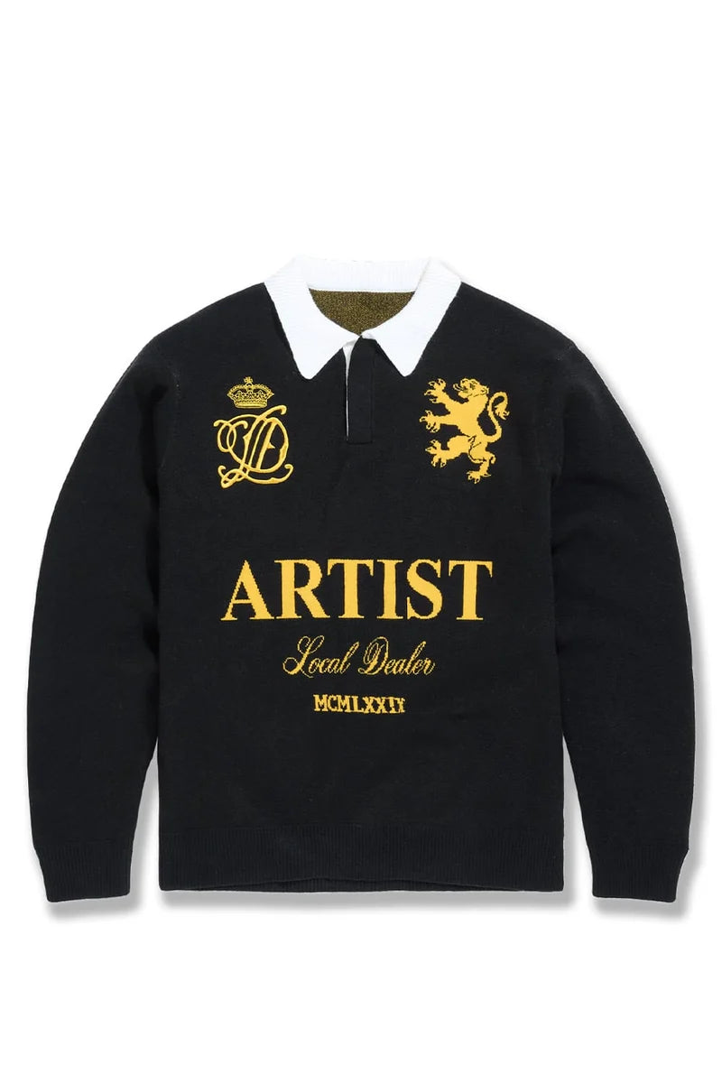 Jordan Craig - Artist Knit Sweater - Black