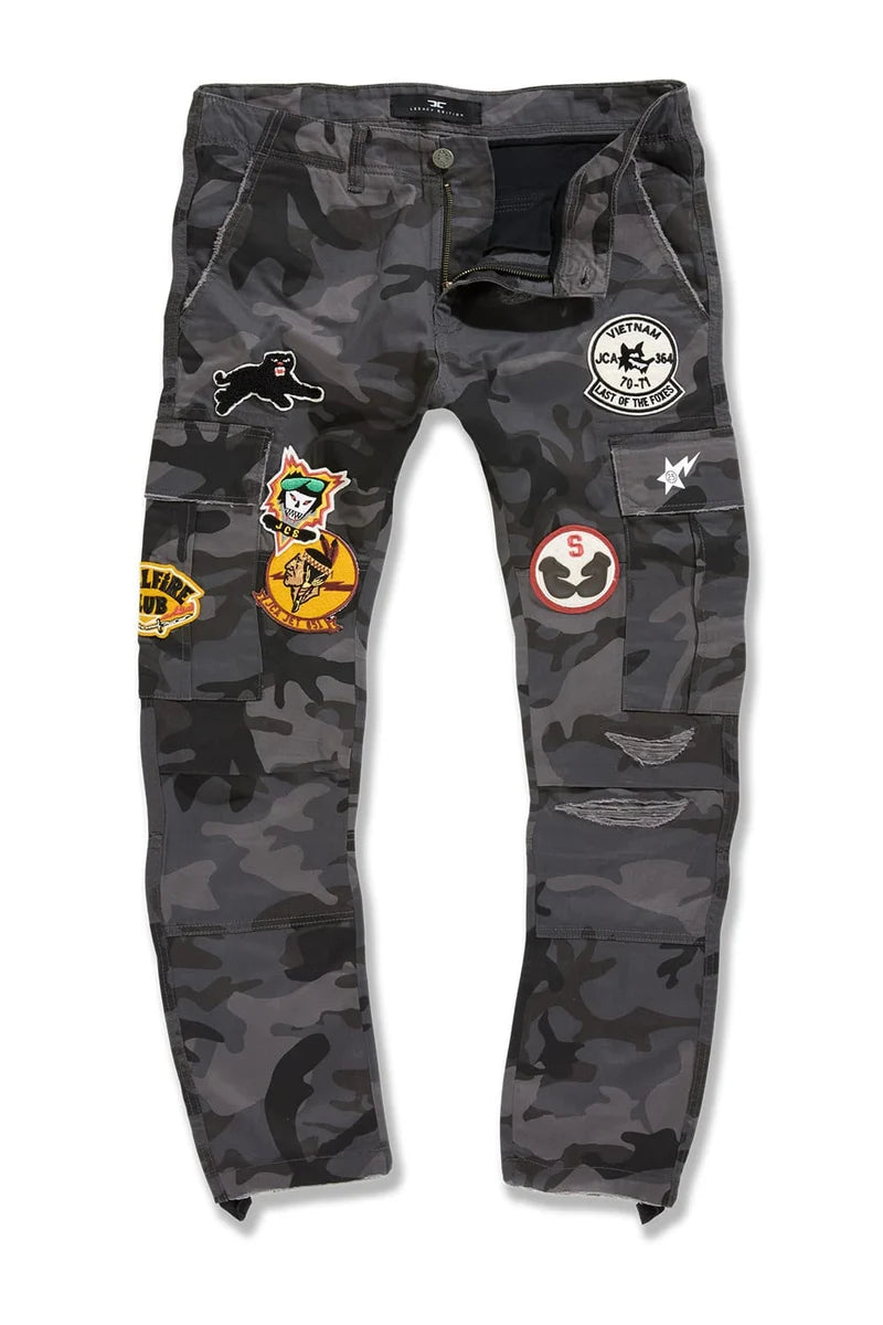 Jordan Craig - Xavier - Hellfire Cargo Pants - Black Camo