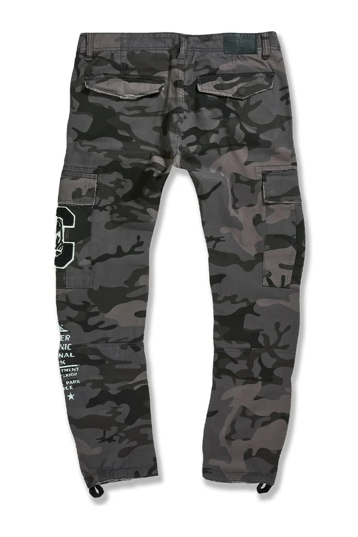 Jordan Craig - Xavier - Journeyman Cargo Pants - Black Camo