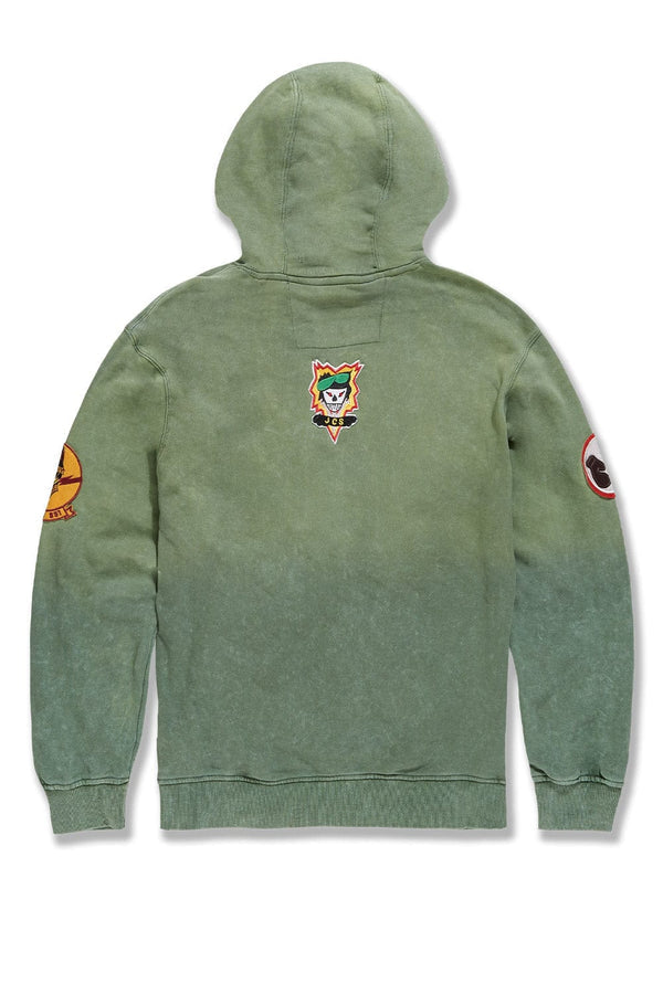 Jordan Craig -Hellfire Pullover Hoodie -Olive