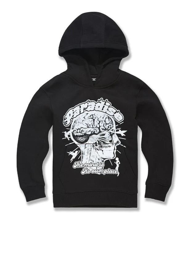 Jordan Craig - Kids Cranial Paradise Pullover Hoodie -Black