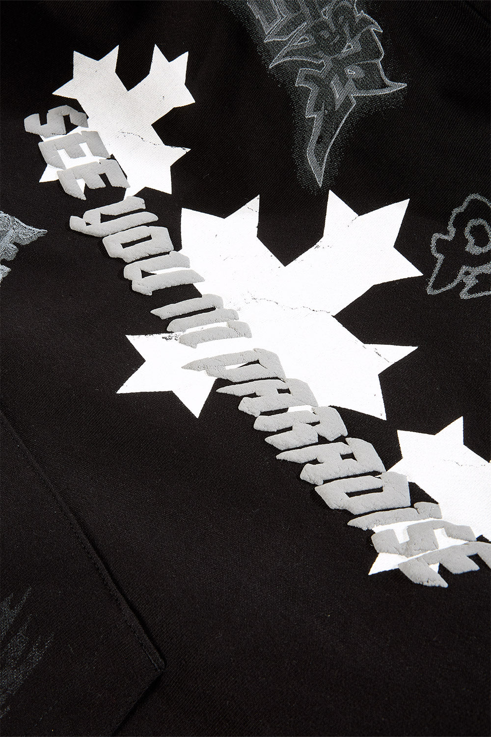 See You In Paradise -The Reaper Pullover Hoodie Jet Black