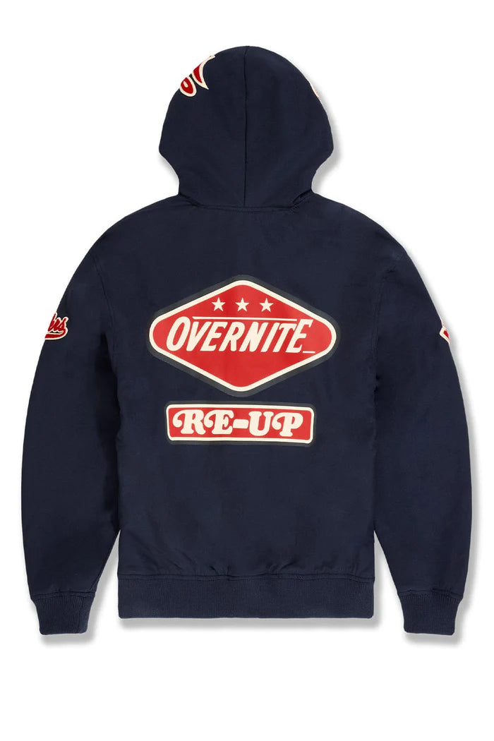 Jordan Craig – Local Dealer Zip Up Windbreaker – Navy