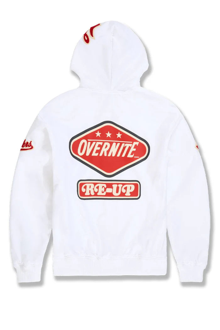 Jordan Craig – Local Dealer Zip Up Windbreaker – White
