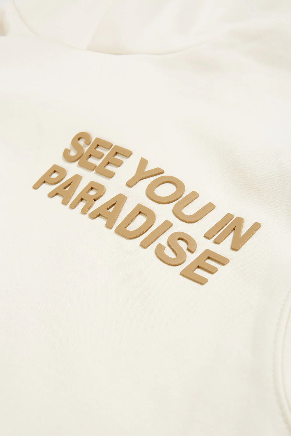 SYIP- Tonal Pullover Hoodie – Bone