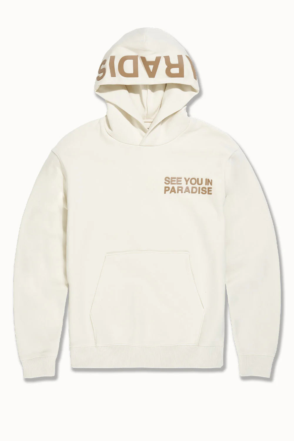 SYIP- Tonal Pullover Hoodie – Bone