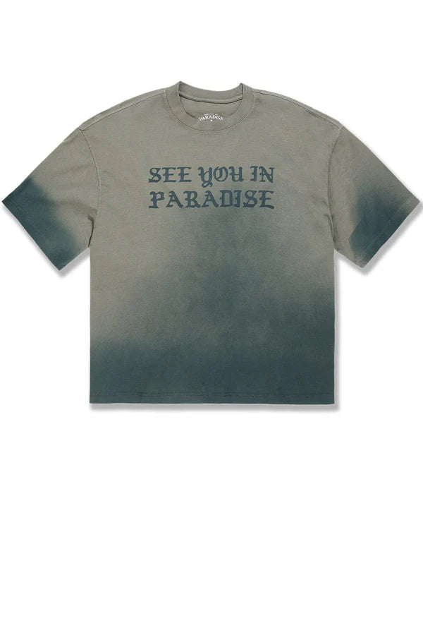Jordan Craig - Syip Cropped T-Shirt -Desert Storm