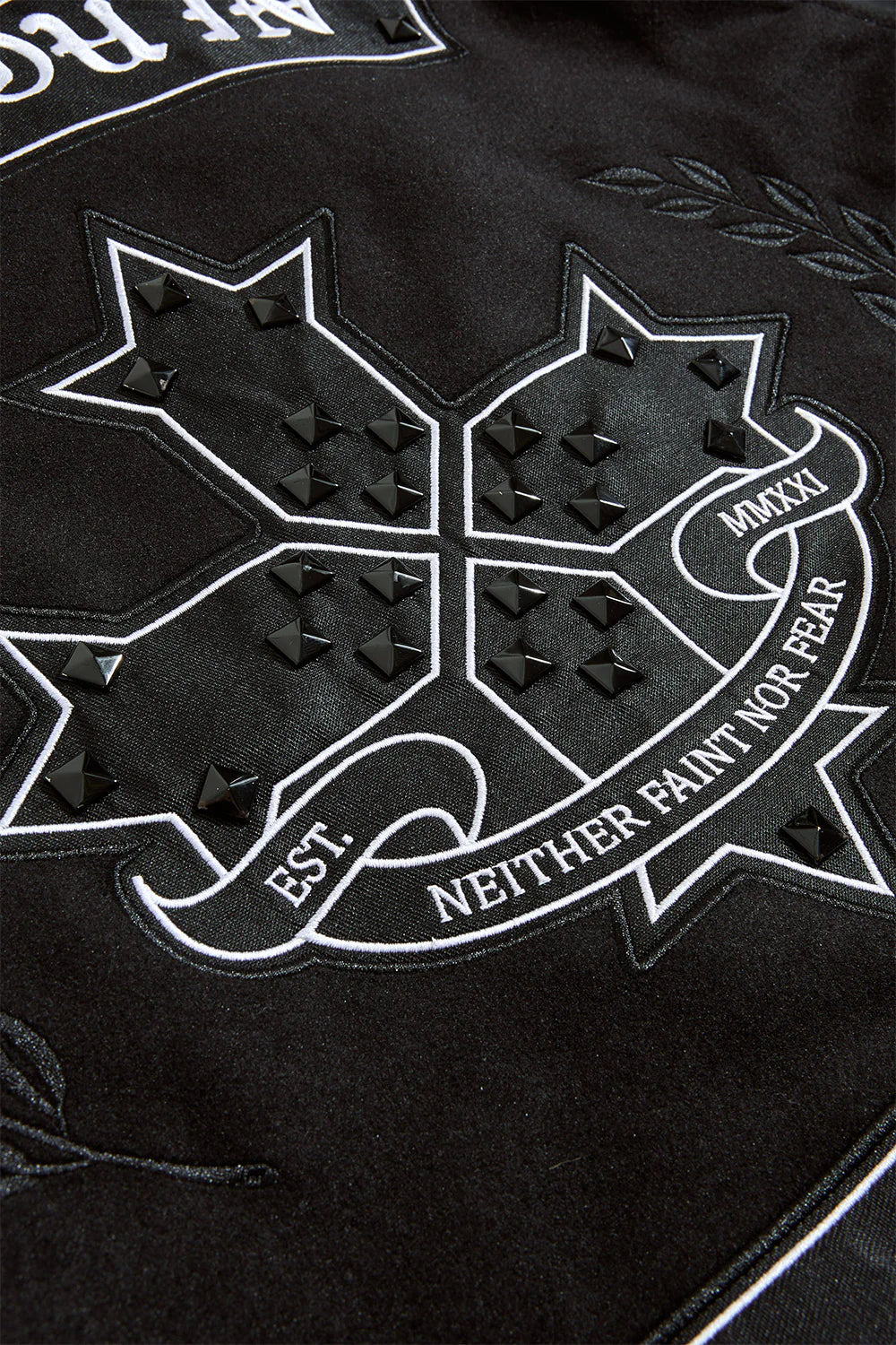 Eternal Varsity Jacket -Black