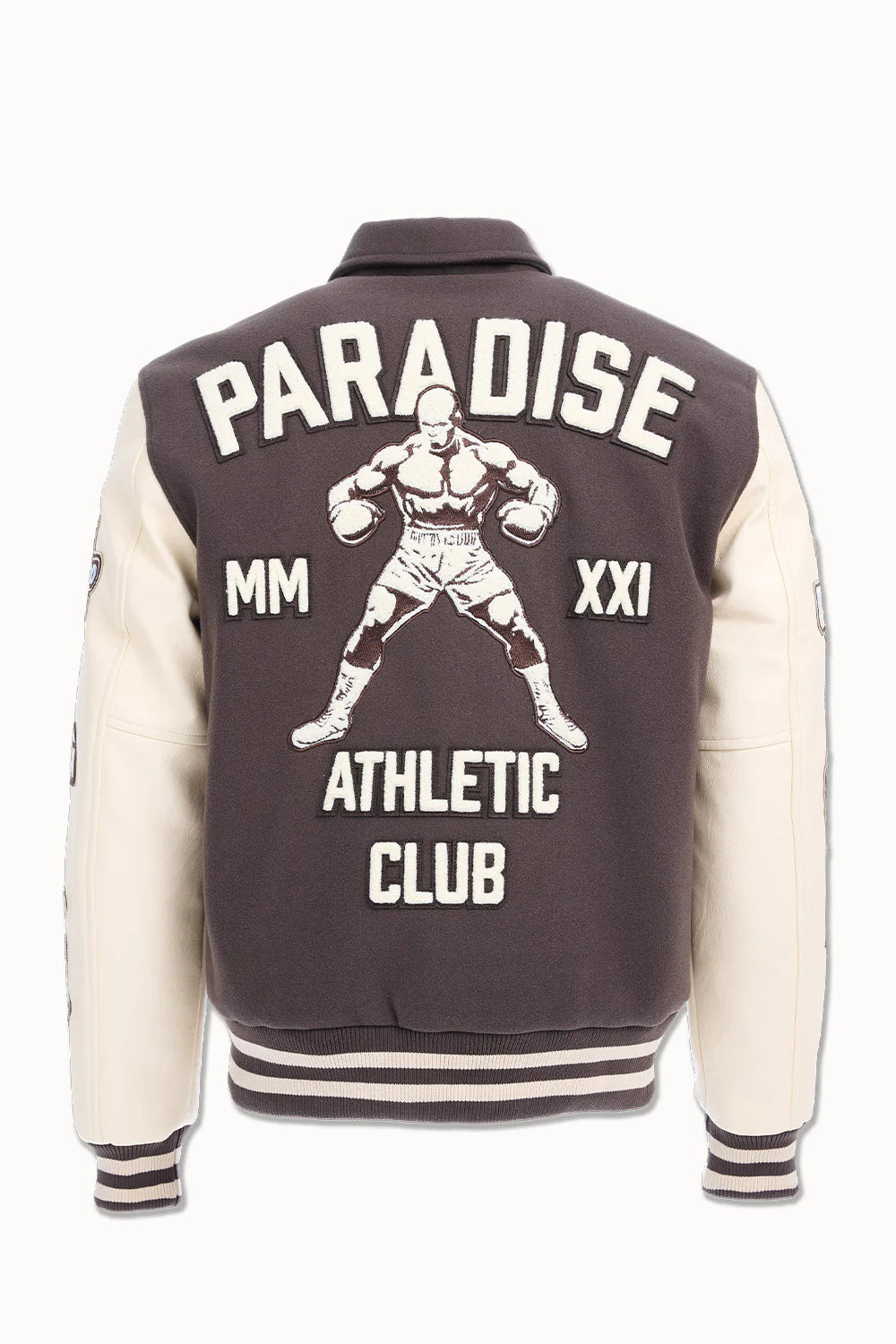 Paradise Team Varsity Jacket – Chocolate
