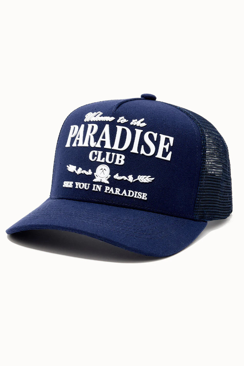 Paradise Club Trucker Hat -  Navy