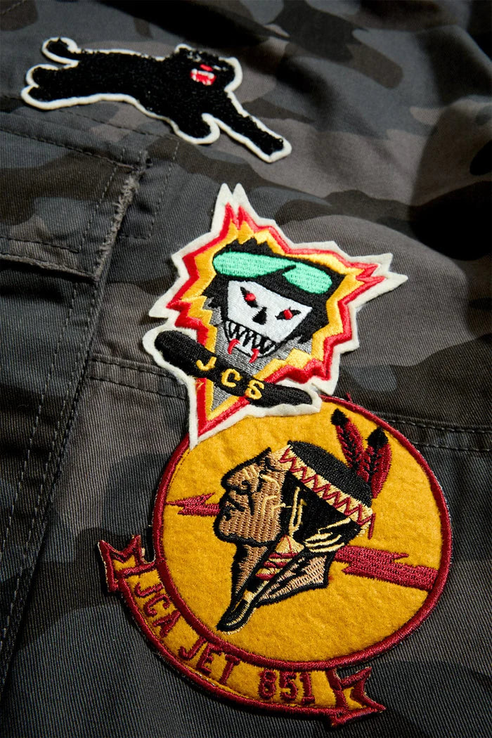 Jordan Craig - Retro - War Angel Cargo Shorts -  Black Camo