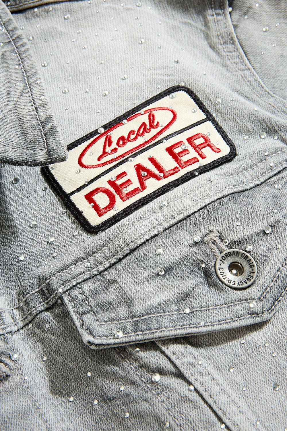 Jordan Craig- Local Dealer Trucker Jacket -Cement Wash