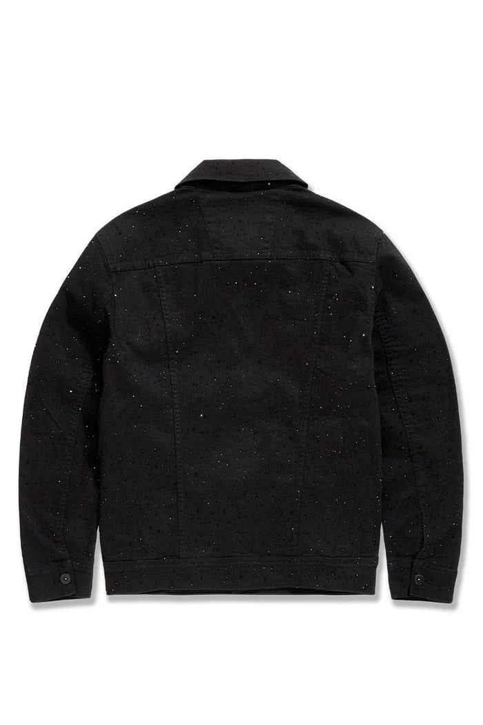 Magic City Denim Trucker Jacket -Jet Black