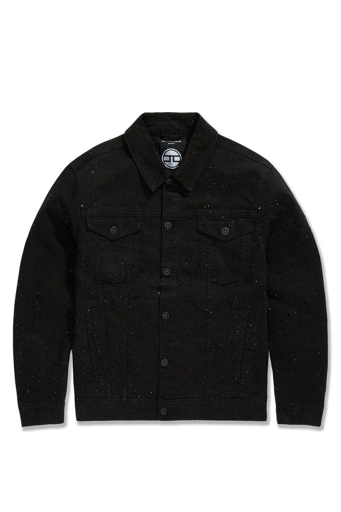 Magic City Denim Trucker Jacket -Jet Black