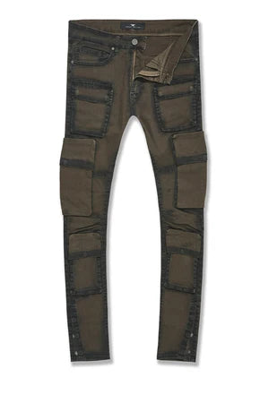 Jordan Craig-Ross - Maui Cargo Pants -Olive