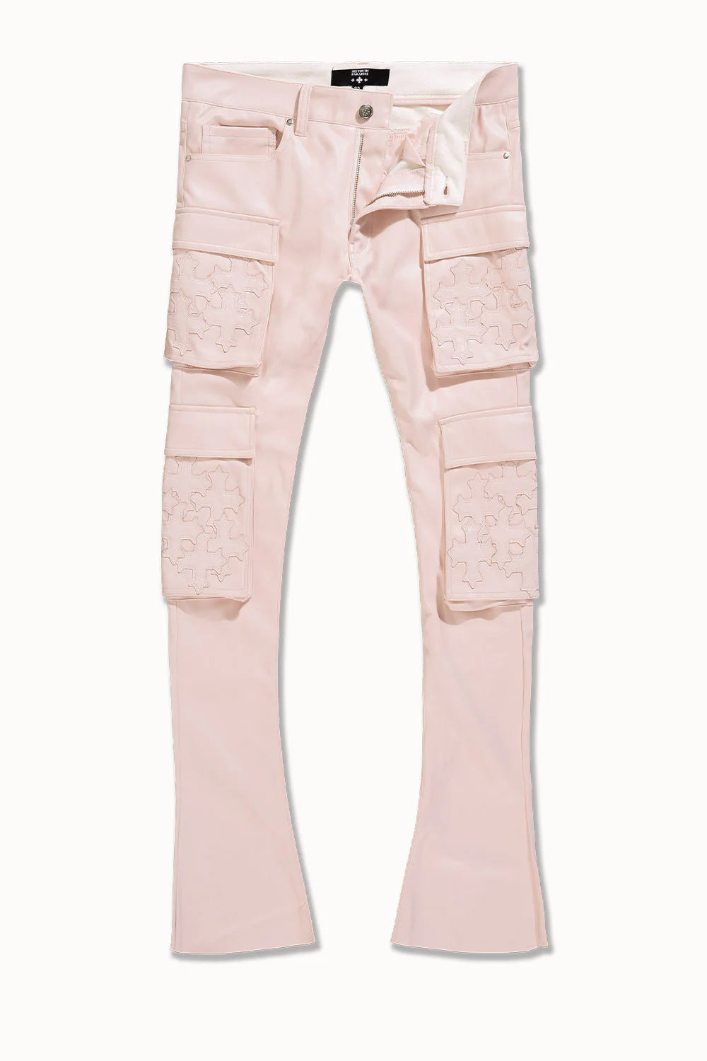 See You In Paradise – Skinny Stacked Eden Cargo Pants –  Pink