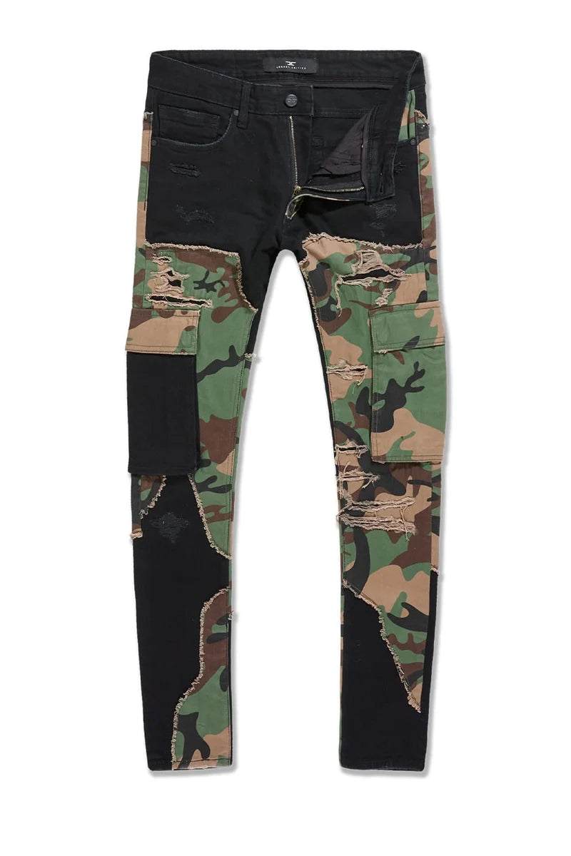 Jordan Craig - Slim Taper Fit - Dark Hours Denim (Black) - Sean Collection