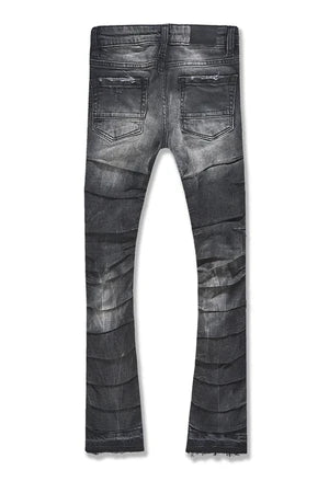 Jordan Craig-Kids Stacked Ripple Effect Denim -Black Shadow