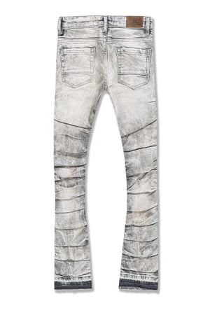 Jordan Craig-Kids Stacked Ripple Effect Denim -Arctic Grey