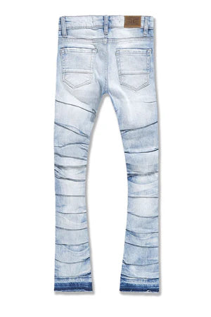 Jordan Craig-Kids Stacked Ripple Effect Denim -Sky Blue