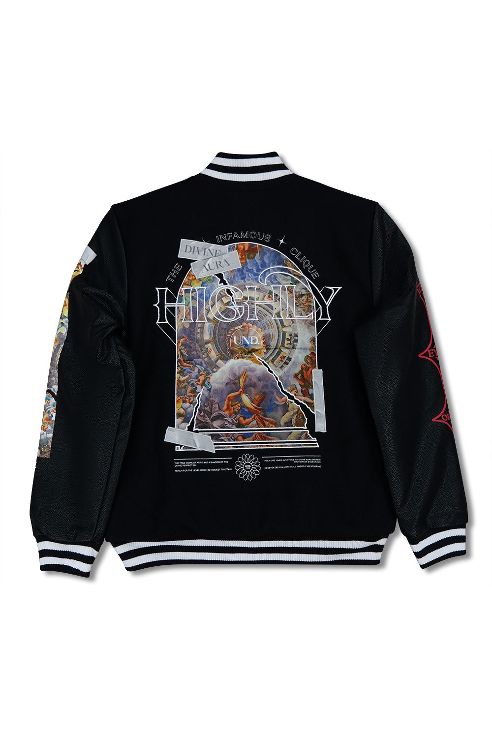 Undrtd -Highly United Varsity Jacket - Black 