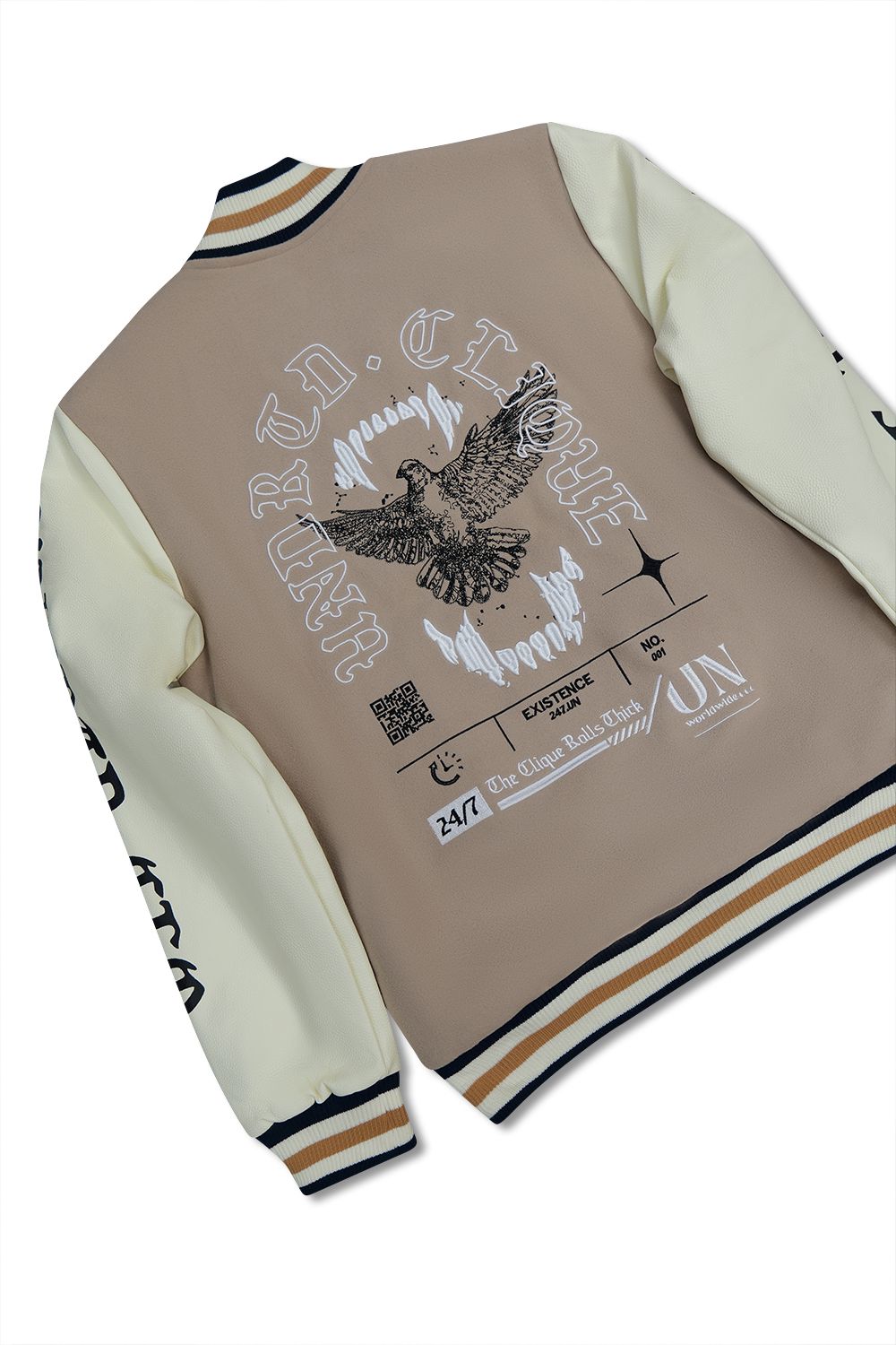 Undrtd -Highly United Varsity Jacket - Off White